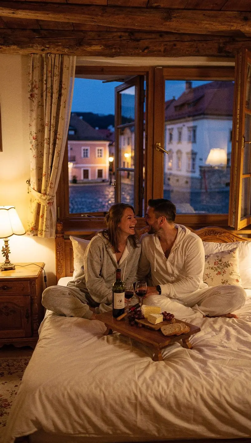 Tichý hotel v blízkosti parku vhodný na odpočinok a wellness pobyt.